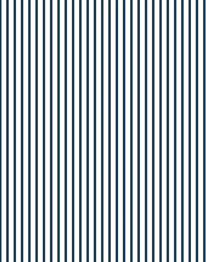 'Pinstripe' Wallpaper By Sugar Paper - Navy 5 'Pinstripe' Wallpaper By Sugar Paper - Navy - Image 3
