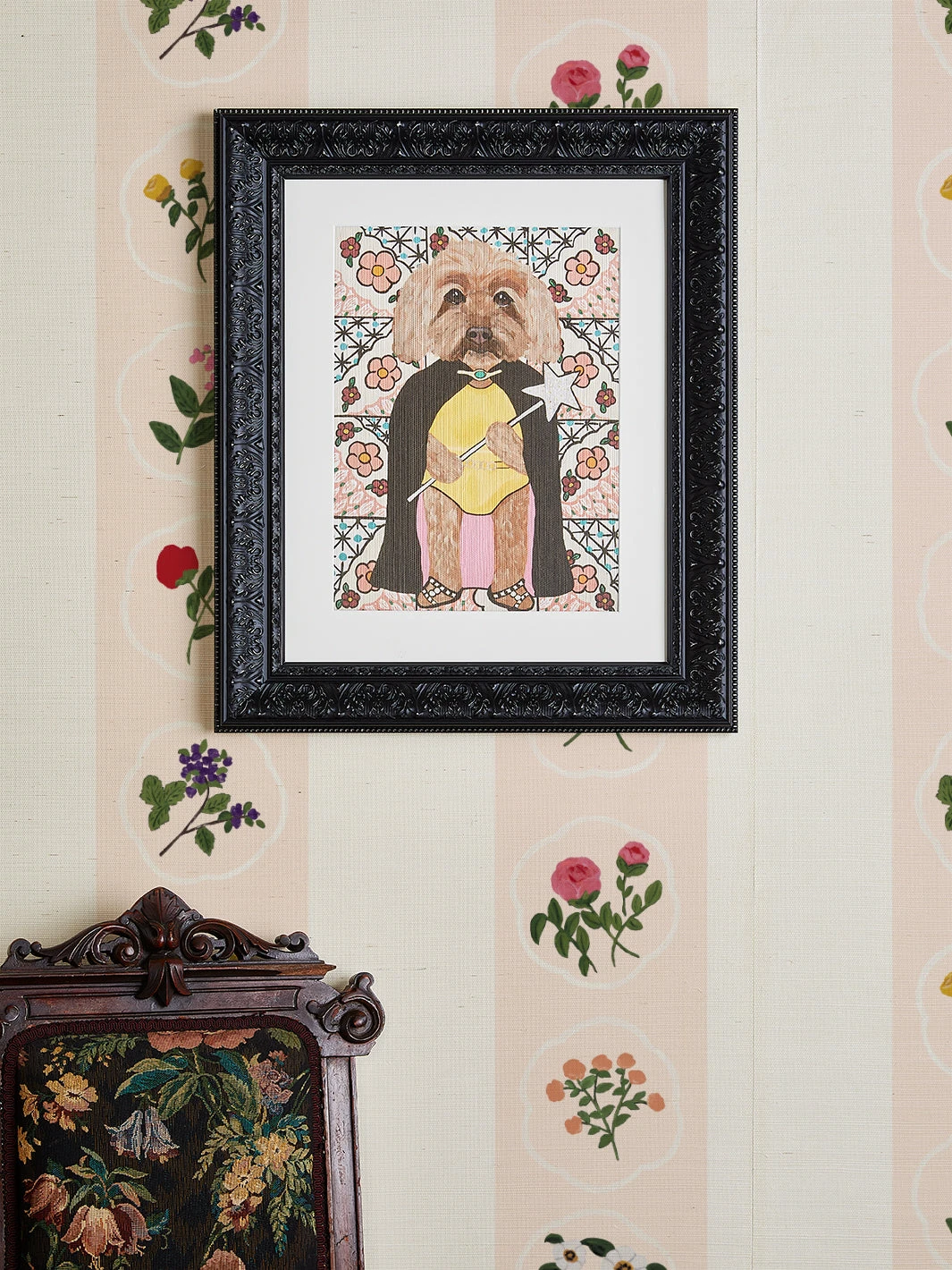 'Playing Dress Up In The Powder Room' By Carly Beck Art Print 3 'Playing Dress Up In The Powder Room' By Carly Beck Art Print