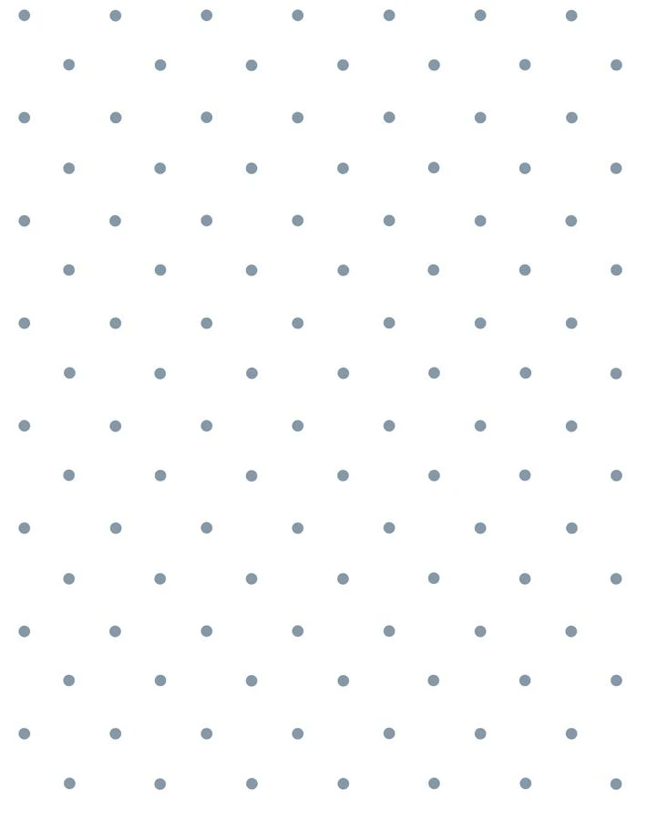 'Polka Dot' Wallpaper By Sugar Paper - French Blue On White 3 'Polka Dot' Wallpaper By Sugar Paper - French Blue On White