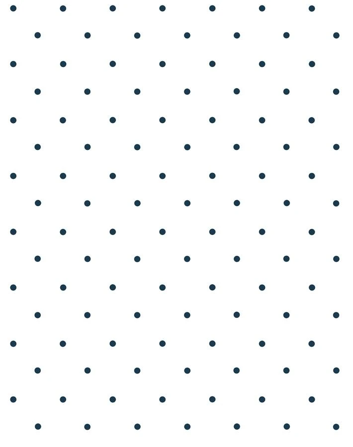 'Polka Dot' Wallpaper By Sugar Paper - Navy On White 3 'Polka Dot' Wallpaper By Sugar Paper - Navy On White