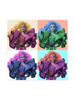 'Pop Print Dream Date Barbie™ On Acrylic