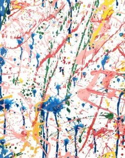 'Pratt Paint' Wallpaper By Chris Benz - Rainbow