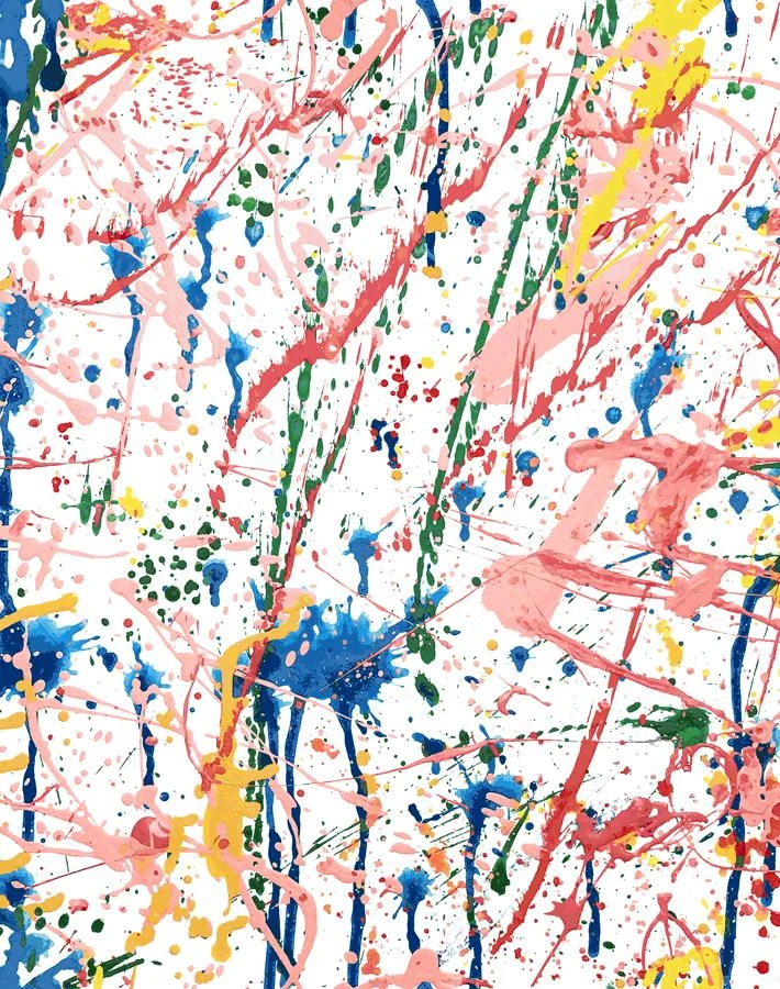 'Pratt Paint' Wallpaper By Chris Benz - Rainbow 2 'Pratt Paint' Wallpaper By Chris Benz - Rainbow