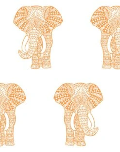 'Raja The Elephant' Wallpaper By Wallshoppe - Pushpop -Wallpaper Store Raja the Elephant Pushpop detail 4e988991 b0fe 4c3e 889c 383536b87141