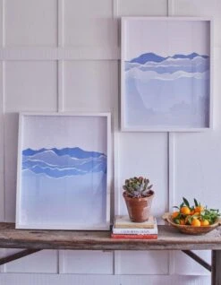 'Ripped Waves' Framed Art By Nathan Turner