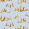 'All The Bells' Wallpaper By Sarah Jessica Parker - Misty Blue