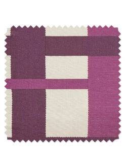 'Crosstown Plaid' Linen Fabric By Sarah Jessica Parker - Concord