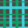 'Crosstown Plaid' Wallpaper By Sarah Jessica Parker - Emerald On Charcoal