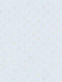 'Dotted Swiss' Wallpaper By Sarah Jessica Parker - Misty Blue -Wallpaper Store SJP Dotted Swiss Misty Blue Detail