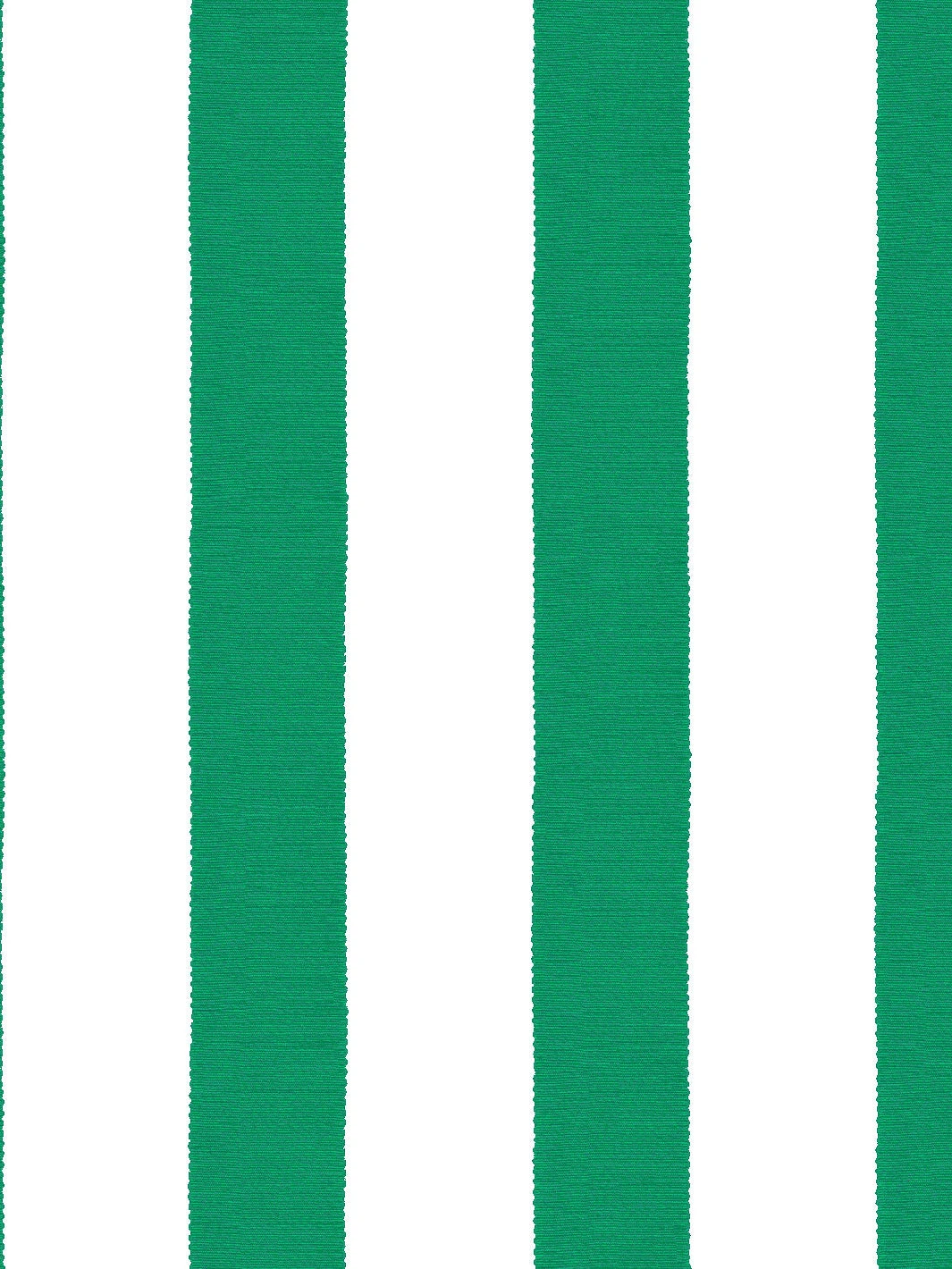 'Grosgrain Stripe On White' Wallpaper By Sarah Jessica Parker - Emerald 5 'Grosgrain Stripe On White' Wallpaper By Sarah Jessica Parker - Emerald - Image 3