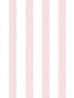 'Grosgrain Stripe On White' Wallpaper By Sarah Jessica Parker - Slipper