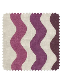 'Ric-Rac Bands' Linen Fabric By Sarah Jessica Parker - Concord