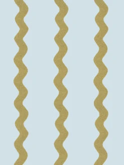 'Ric-Rac Stripe' Wallpaper By Sarah Jessica Parker - Morning Dew Olive 7 'Ric-Rac Stripe' Wallpaper By Sarah Jessica Parker - Morning Dew Olive -Wallpaper Store SJP Ric Rac Stripe Morning Dew Olive Detail