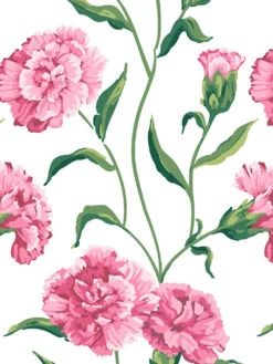 'Townhouse' Mural Wallpaper By Sarah Jessica Parker - Blush -Wallpaper Store SJP Townhouse Mural Blush Detail