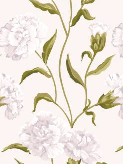 'Townhouse' Mural Wallpaper By Sarah Jessica Parker - Pearl On Parchment -Wallpaper Store SJP Townhouse Mural Pearl on Parchment Detail