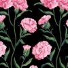 'Townhouse' Wallpaper By Sarah Jessica Parker - Blush On Black -Wallpaper Store SJP Townhouse Blush on Black Design
