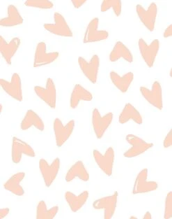 'Hearts' Wallpaper By Sugar Paper - Pink On White 8 'Hearts' Wallpaper By Sugar Paper - Pink On White -Wallpaper Store ScatterHearts hires4web pink on white C web detail 0bd36832 3018 43d5 acd8 22694234dc46