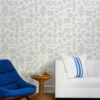 'Sea Garden' Wallpaper By Tea Collection - Stone -Wallpaper Store Sea Garden Stone RS