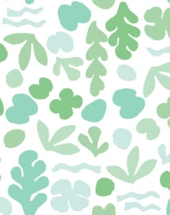 'Sea Garden' Wallpaper By Tea Collection - Seafoam
