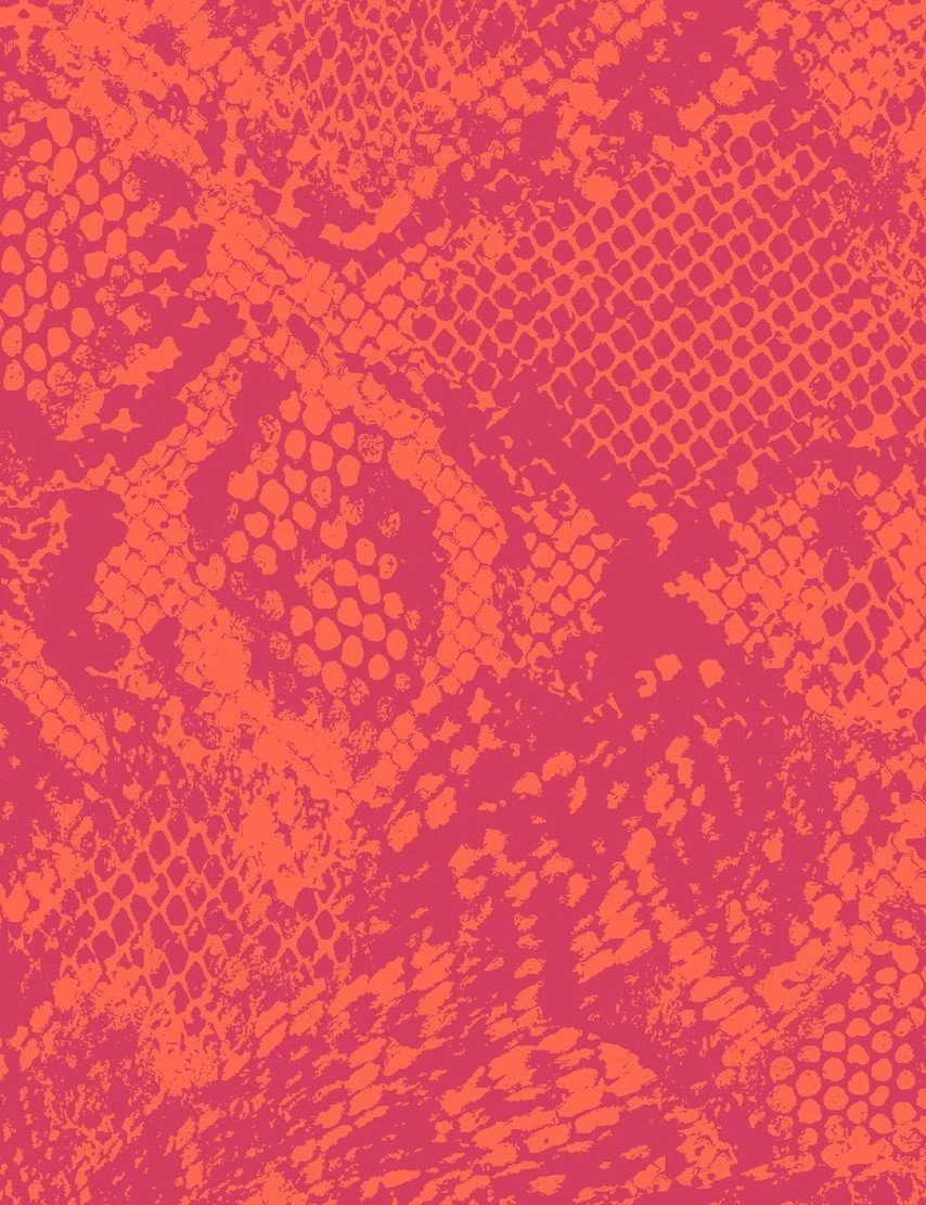 'Serpentine' Wallpaper By Wallshoppe - Persimmon 5 'Serpentine' Wallpaper By Wallshoppe - Persimmon - Image 3