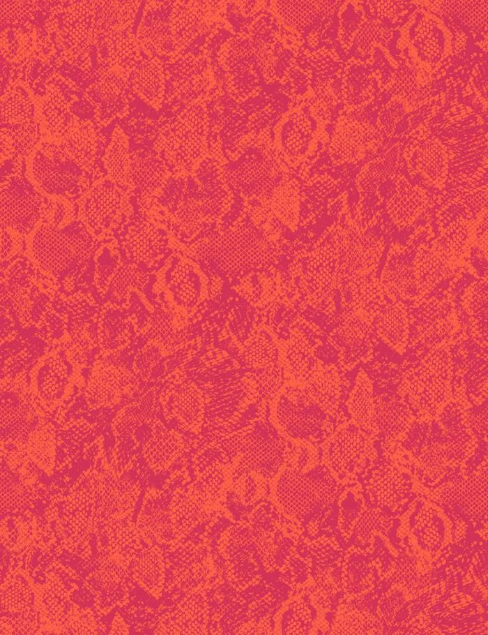 'Serpentine' Wallpaper By Wallshoppe - Persimmon 6 'Serpentine' Wallpaper By Wallshoppe - Persimmon - Image 4