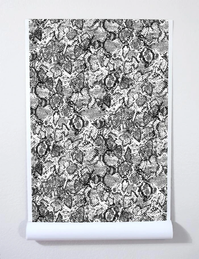 'Serpentine' Wallpaper By Wallshoppe - Onyx 6 'Serpentine' Wallpaper By Wallshoppe - Onyx - Image 4