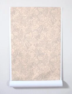 'Serpentine' Wallpaper By Wallshoppe - Peach -Wallpaper Store Serpentine roll peach