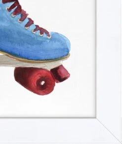'Shuffle Skate' Framed Art By Nathan Turner -Wallpaper Store Shuffle Skate by Nathan Turner detail