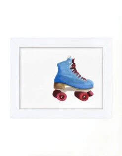 'Shuffle Skate' Framed Art By Nathan Turner