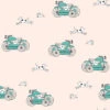 'Sidecar' Wallpaper By Tea Collection - Peach -Wallpaper Store Sidecar by Tea Collection Peach Design