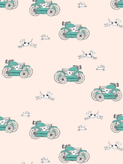 'Sidecar' Wallpaper By Tea Collection - Peach