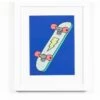 'Skateboard' Framed Art By Tea Collection -Wallpaper Store Skateboard by Tea Collection