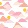 'Slopes' Wallpaper By Tea Collection - Pink -Wallpaper Store Slopes Pink design