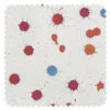 'Fabric By The Yard - Splattered - Berry Sky On Organic Twill -Wallpaper Store Splattered Berry Sky on Organic Twill Detail