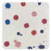 'Fabric By The Yard - Splattered - Cobalt Pink On Organic Twill -Wallpaper Store Splattered Cobalt Pink on Organic Twill Detail