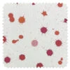 'Fabric By The Yard - Splattered - Watermelon Creamsicle On Organic Twill 1 'Fabric By The Yard - Splattered - Watermelon Creamsicle On Organic Twill -Wallpaper Store Splattered Watermelon Creamsicle Orangic Twill Detail