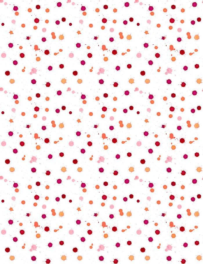 'Splattered' Wallpaper By Nathan Turner - Watermelon / Creamsicle 6 'Splattered' Wallpaper By Nathan Turner - Watermelon / Creamsicle - Image 4