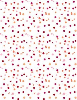 'Splattered' Wallpaper By Nathan Turner - Watermelon / Creamsicle