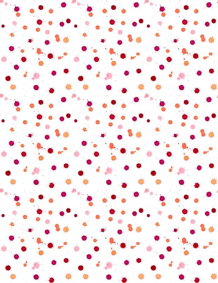 'Splattered' Wallpaper By Nathan Turner - Watermelon / Creamsicle 3 'Splattered' Wallpaper By Nathan Turner - Watermelon / Creamsicle