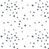 'Star' Wallpaper By Clare V. - Navy / White -Wallpaper Store Star by Clare V Navy on White design 54b32706 d970 4f05 bc6d dca85112ed47