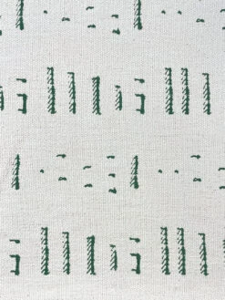'Fabric By The Yard - Stitch - Green On California Cotton -Wallpaper Store Stitch Green on CA Cotton Design