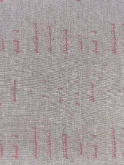 'Fabric By The Yard - Stitch - Pink On California Cotton -Wallpaper Store Stitch Pink Flax Linen Design 678322f3 b8db 4faa be42 e391313fe84a