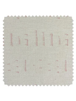 'Fabric By The Yard - Stitch - Pink On California Cotton