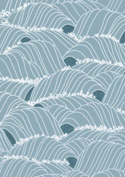 'Storm Waves' Wallpaper By Lingua Franca - Seaglass 7 'Storm Waves' Wallpaper By Lingua Franca - Seaglass -Wallpaper Store Storm Waves Wallpaper Lingua Franca Seaglass Detail