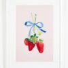 'Strawberry Is My Jam' Framed Art By Nathan Turner -Wallpaper Store Strawberry is my Jam by Nathan Turner