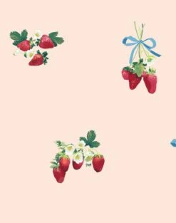 'Strawberry Is My Jam' Wallpaper By Nathan Turner - Peach -Wallpaper Store Strawberry ismy Jam peach E 6054d465 810e 477d 8bce f1ddb9a461b8