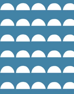 'Sun Tile' Wallpaper By Tea Collection - Lapis