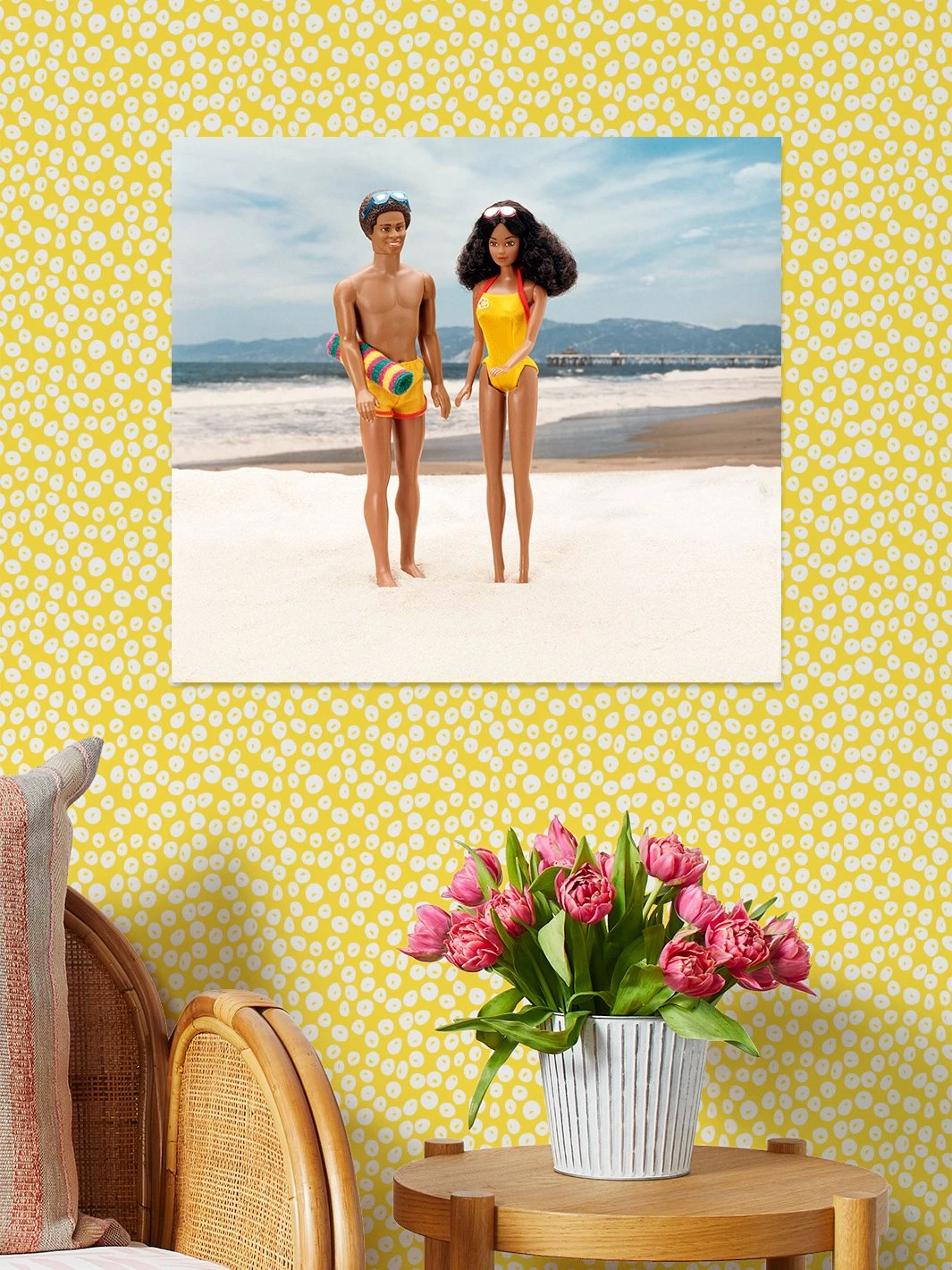'Sunsational Malibu Ken™ &Malibu Christie™ On Acrylic 4 'Sunsational Malibu Ken™ &Malibu Christie™ On Acrylic - Image 2