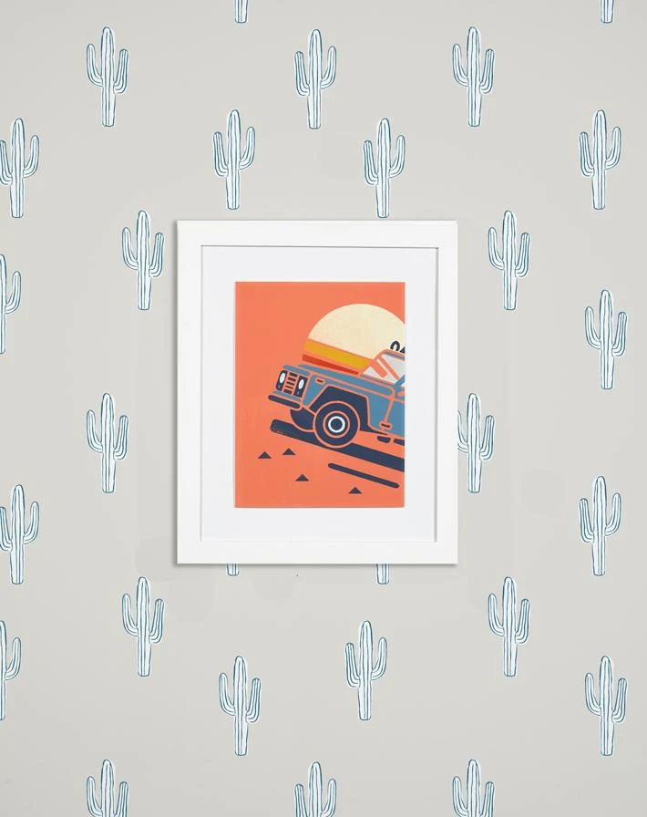 'Sunset Jeep' Framed Art By Tea Collection 4 'Sunset Jeep' Framed Art By Tea Collection - Image 2
