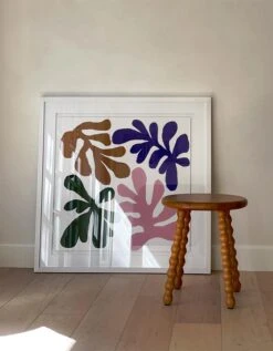 'Swedish Leaves' Framed Art By Artshoppe